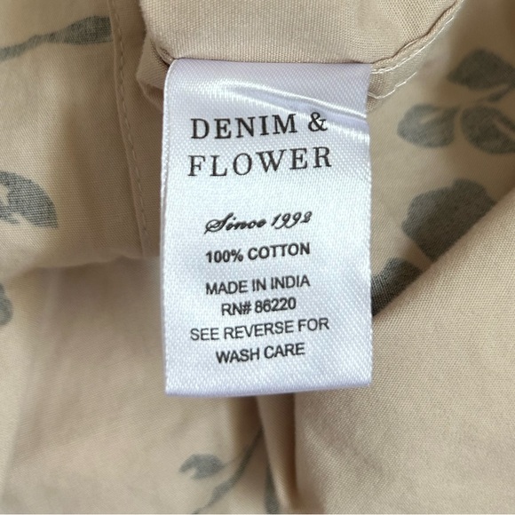 Denim & Flower Boys Floral Tropical Short Sleeve Dress Shirt🏝️☀️⛱️ - Picture 8 of 14